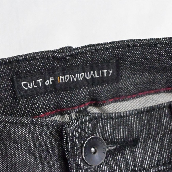 Cult of Individuality 26 Teaser Skinny Black‎ Stretch Denim Womens Jeans - Picture 3 of 7